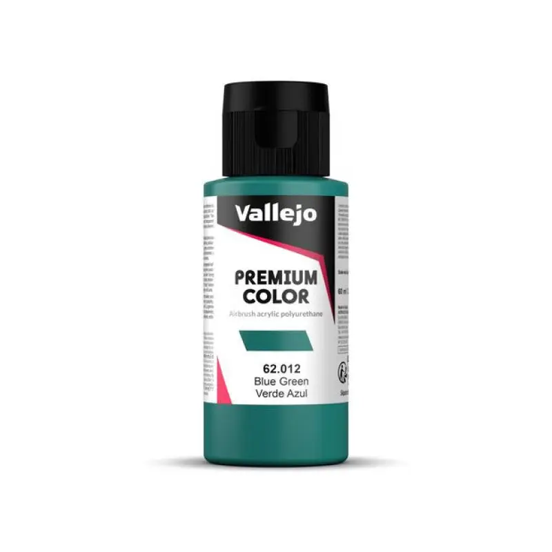 Peinture acrylique Premium Color Blue Green 60ml - VALLEJO 62012