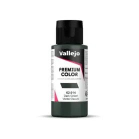 Peinture acrylique Premium Color Dark Green 60ml - VALLEJO 62014