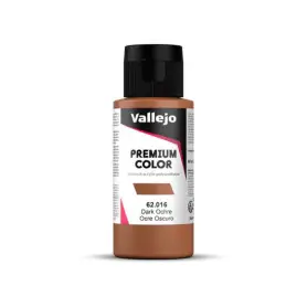 Peinture acrylique Premium Color Dark Ochre 60ml - VALLEJO 62016