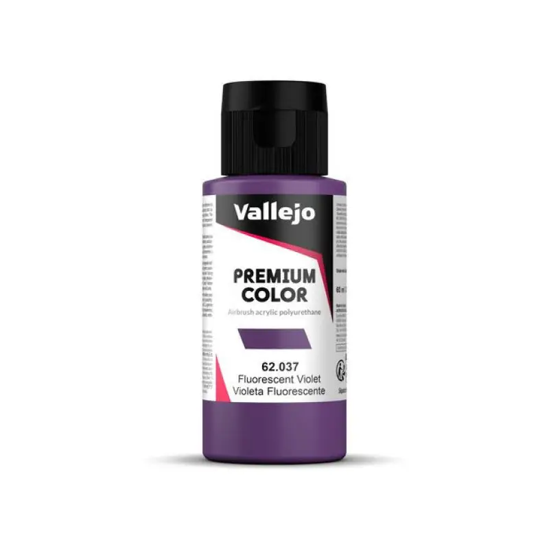 Peinture acrylique Premium Color Fluorescent Violet 60ml - VALLEJO 62037