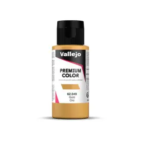 Peinture acrylique Premium Color Gold 60ml - VALLEJO 62049