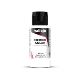 Peinture acrylique Premium Color Vernis satiné acrylique 60ml - VALLEJO 62063