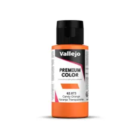 Peinture acrylique Premium Color Candy Orange 60ml - VALLEJO 62073