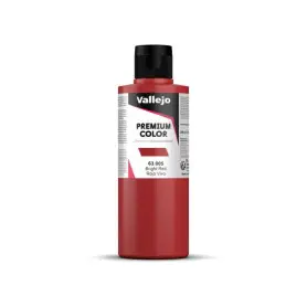 Peinture acrylique Premium Color Bright Red 200ml - VALLEJO 63005