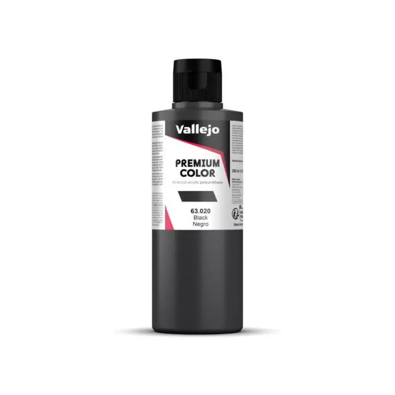 Peinture acrylique Premium Color Dark 200ml - VALLEJO 63020