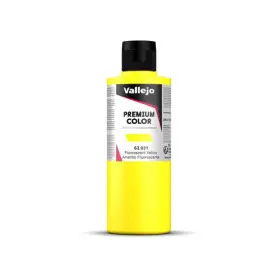 Peinture acrylique Premium Color Yellow Fluorescent 200ml - VALLEJO 63031