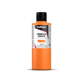 Peinture acrylique Premium Color Fluorescent Orange 200ml - VALLEJO 63033