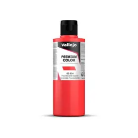 Peinture acrylique Premium Color Scarlet Fluorescent 200ml - VALLEJO 63034