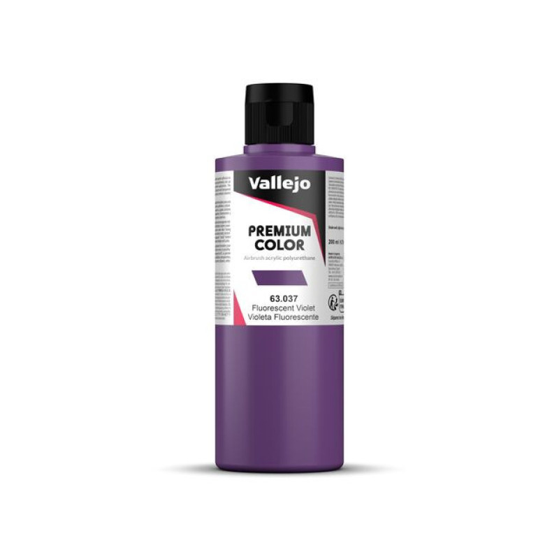 Peinture acrylique Premium Color Violet Fluo 200ml - VALLEJO 63037