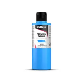 Peinture acrylique Premium Color Blue Fluo 200ml - VALLEJO 63038