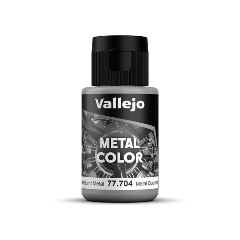 Peinture acrylique Metal Color Pale Burnt Metal 32ml - VALLEJO 77704