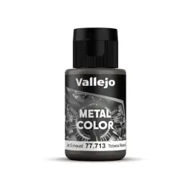 Peinture acrylique Metal Color Jet Exhaust 32ml - VALLEJO 77713