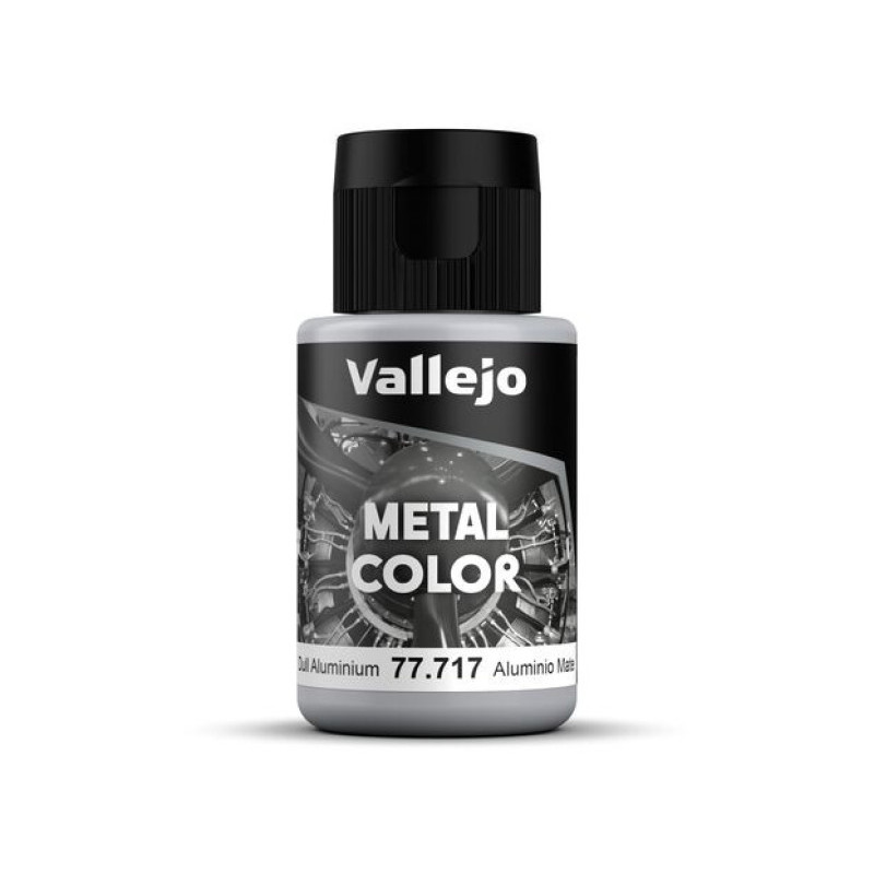Peinture acrylique Metal Color Dull Aluminium 32ml - VALLEJO 77717