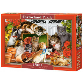 Kittens Play Time - Puzzle 1500 pièces - CASTORLAND
