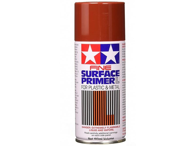 Primer de surface fin rouille aérosol 180 ml - TAMIYA 87160