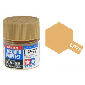 Tamiya LP-77 - Brun clair mat (DAK 1942) - Peinture laquée 10 ml