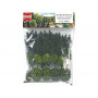 Assortiment de 35 feuillus et sapins 30-55 mm - échelle N 1/160 - BUSCH 6590