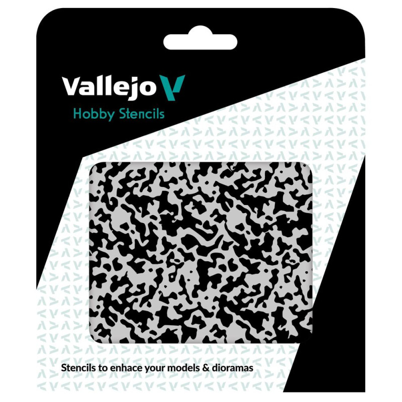Pochoirs Vallejo : Effet Peinture Vieillie Échelle 1/48 - VALLEJO ST-AIR001