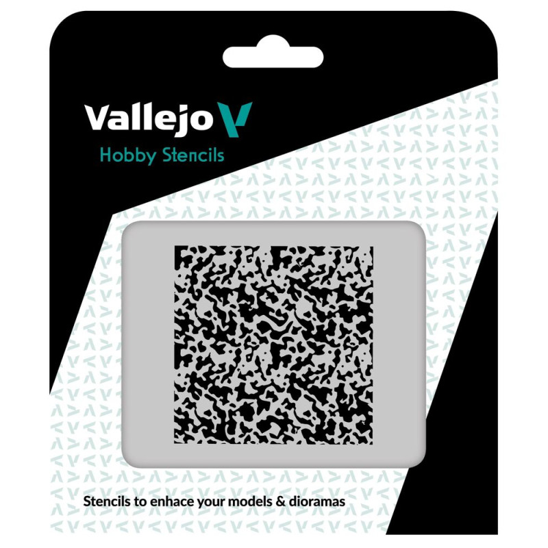 Pochoirs Vallejo : Peinture Vieillie Avions 1/72 125 X 125 - VALLEJO ST-AIR002