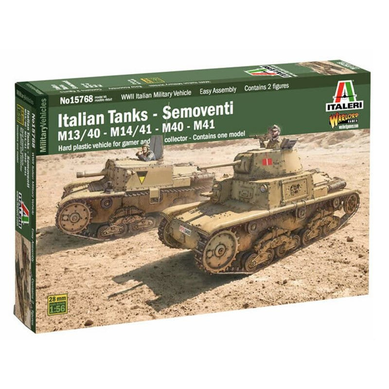 Tank/Canon automoteur Italien - WWII - 1/56 - ITALERI 15768