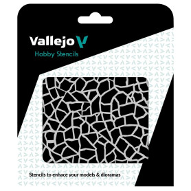 Pochoirs Vallejo : Camouflage Girafe Luftwaffe WWII 125 X - VALLEJO ST-CAM003