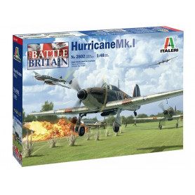 Hurricane Mk.I Bat. d'Angleterre WWII - échelle 1/48 - ITALERI 2802