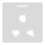 Pochoirs Vallejo : Taches De Peinture Ou De Sang 125 X 125 Mm - VALLEJO ST-TX005