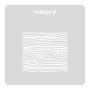 Pochoirs Vallejo : Texture bois n° 2 125 x 125 mm - VALLEJO ST-TX007