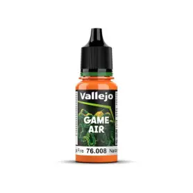 Peinture acrylique Game Air Orange Fire 18ml - VALLEJO 76008