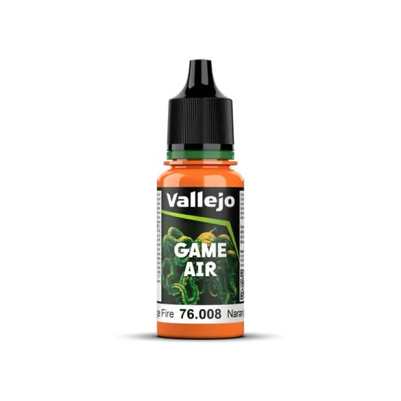 Peinture acrylique Game Air Orange Fire 18ml - VALLEJO 76008