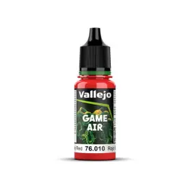 Peinture acrylique Game Air Bloody Red 18ml - VALLEJO 76010