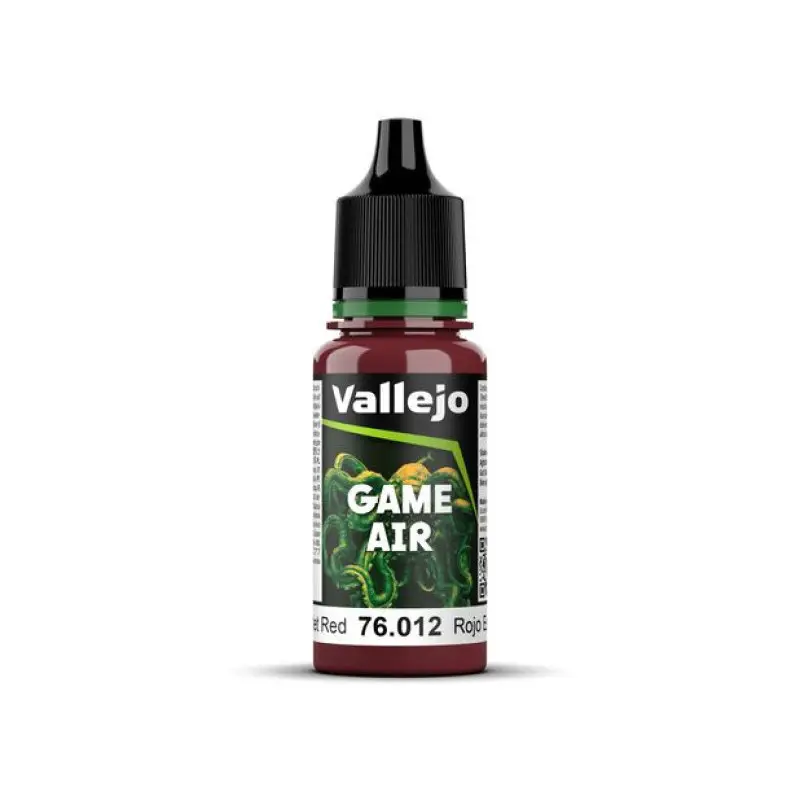 Peinture acrylique Game Air Scarlet Red 18ml - VALLEJO 76012