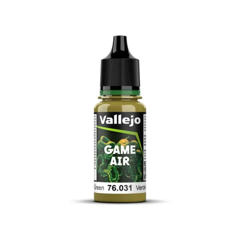 Peinture acrylique Game Air Camouflage Green 18ml - VALLEJO 76031