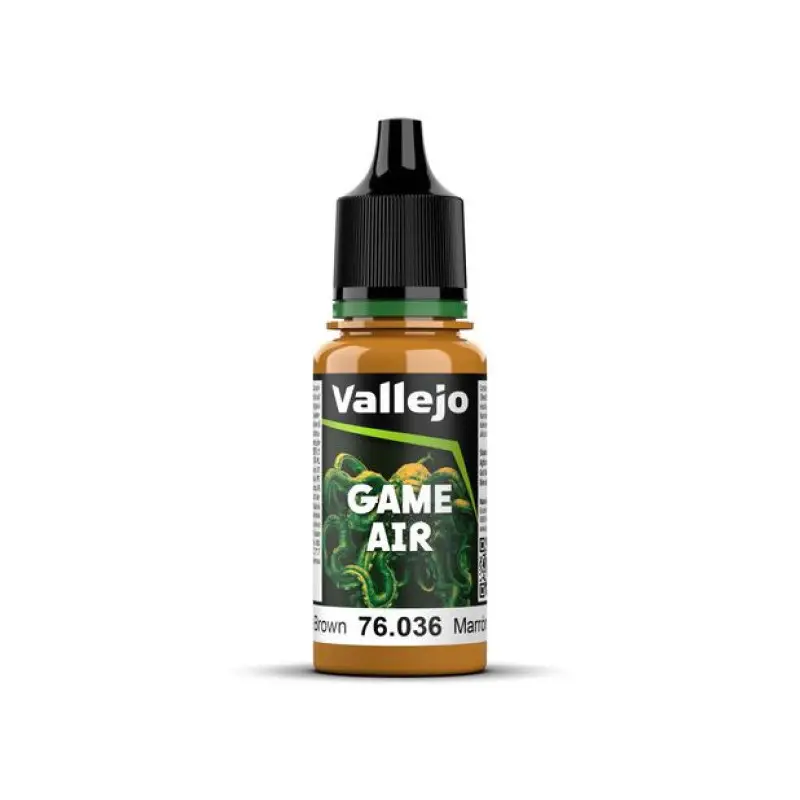 Peinture acrylique Game Air Bronze Brown 18ml - VALLEJO 76036