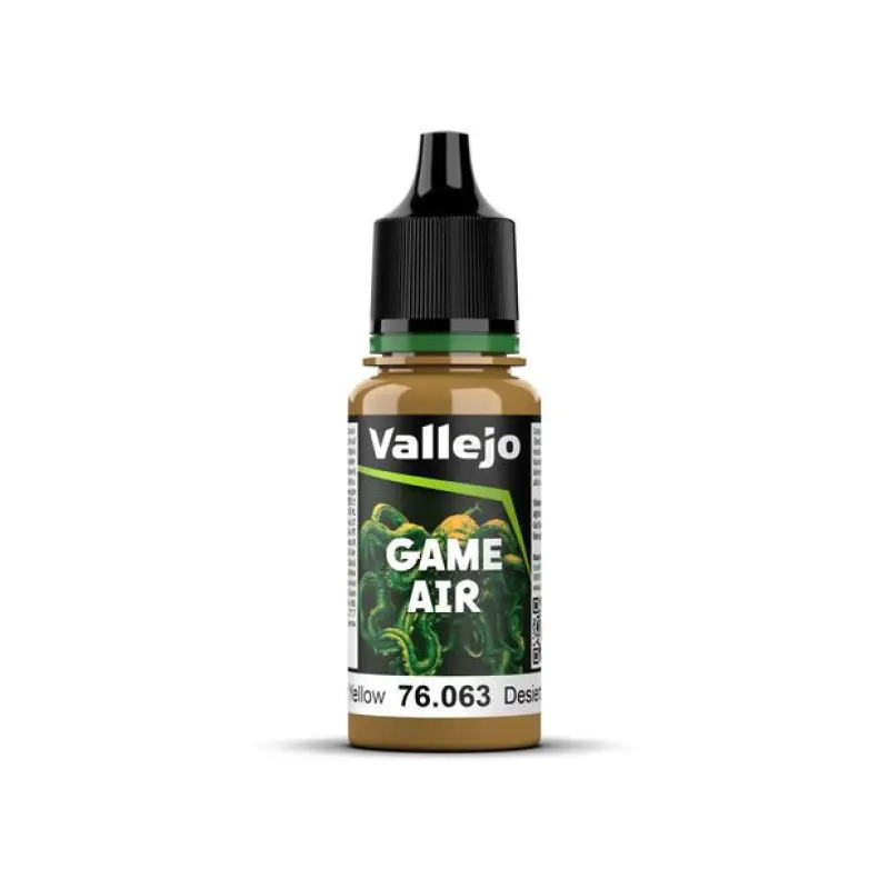 Peinture acrylique Game Air Desert Yellow 18ml - VALLEJO 76063