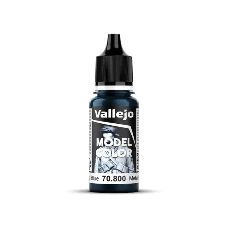 Peinture acrylique Model Color Gunmetal Blue 18ml - VALLEJO 70800