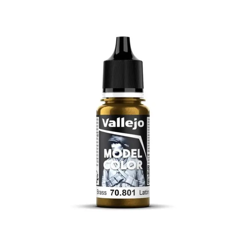 Peinture acrylique Model Color Brass 18ml - VALLEJO 70801