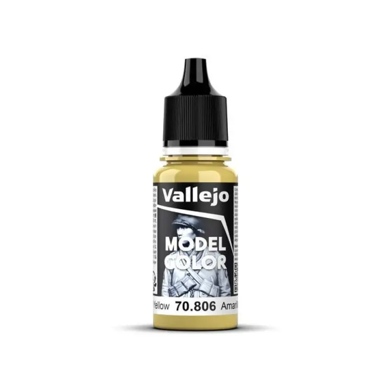 Peinture acrylique Model Color German Yellow 18ml - VALLEJO 70806