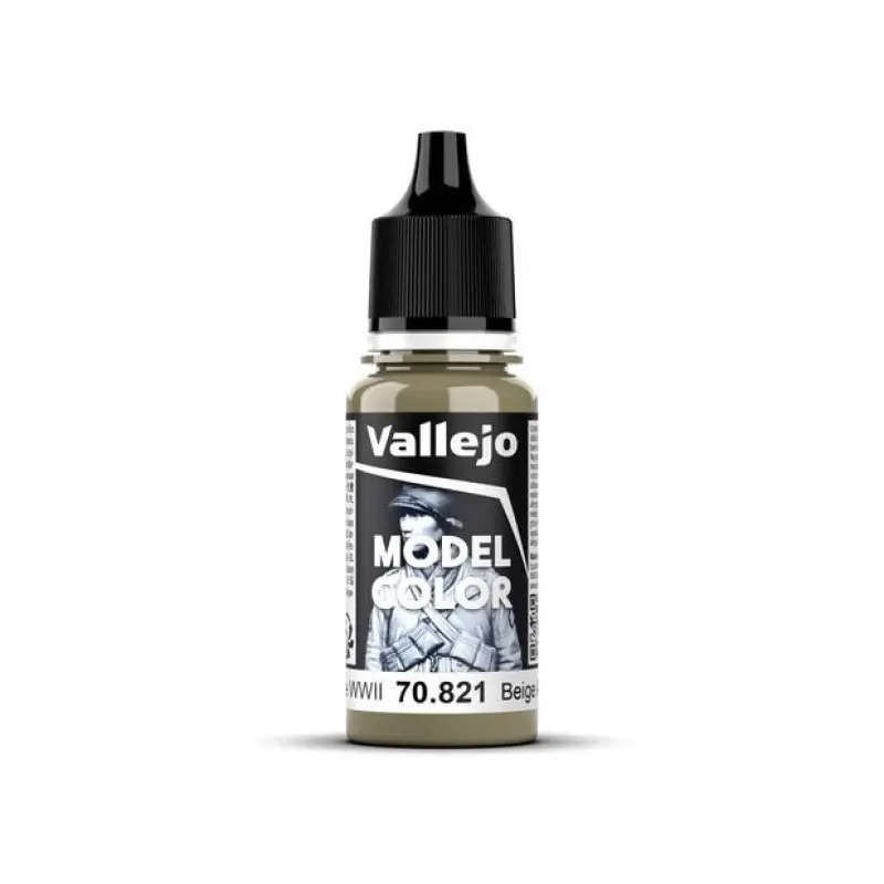 Peinture acrylique Model Color German Beige WWII 18ml - VALLEJO 70821