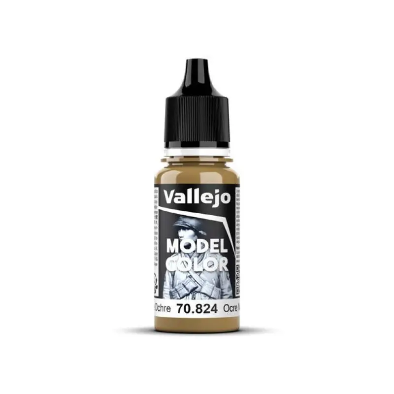 Peinture acrylique Model Color Orange Ochre 17ml - VALLEJO 70824