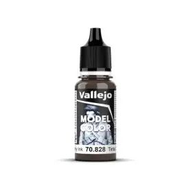 Peinture acrylique Model Color Mahogany Ink 18ml - VALLEJO 70828