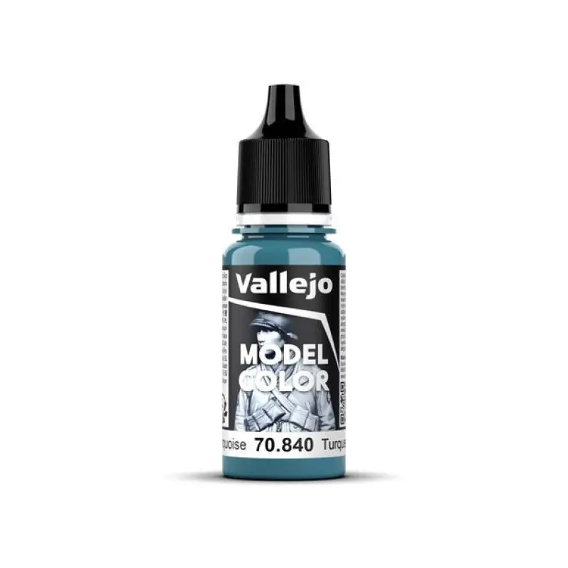 Peinture acrylique Model Color Light Turquoise 18ml - VALLEJO 70840