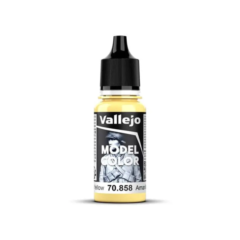 Peinture acrylique Model Color Ice Yellow 18ml - VALLEJO 70858