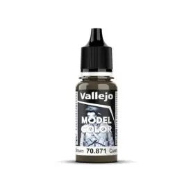 Peinture acrylique Model Color Leather Brown 17ml - VALLEJO 70871