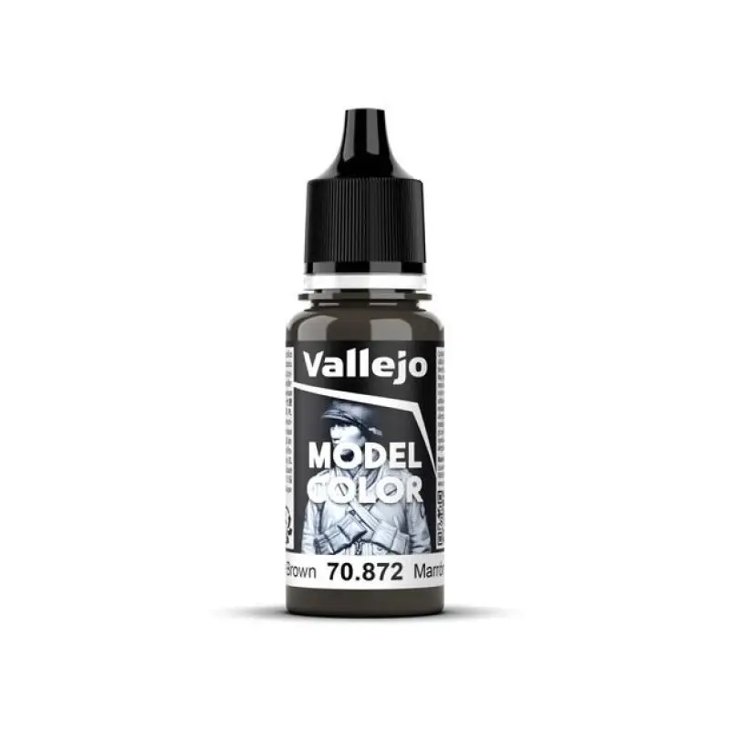 Peinture acrylique Model Color Chocolate Brown 18ml - VALLEJO 70872