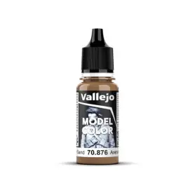 Peinture acrylique Model Color Brown Sand 18ml - VALLEJO 70876
