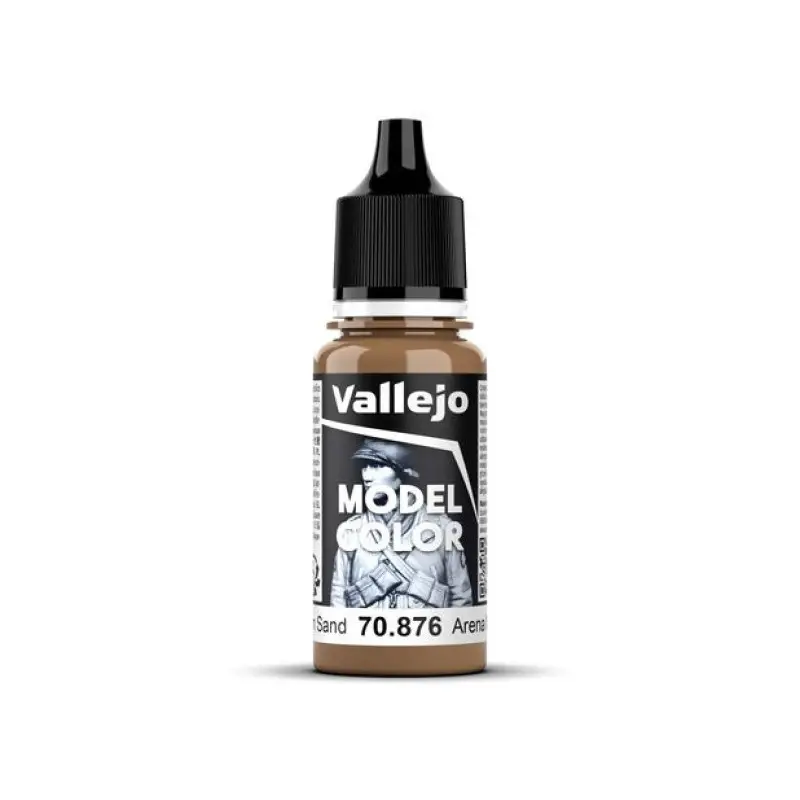 Peinture acrylique Model Color Brown Sand 18ml - VALLEJO 70876