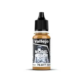 Peinture acrylique Model Color Gold Brown 18ml - VALLEJO 70877