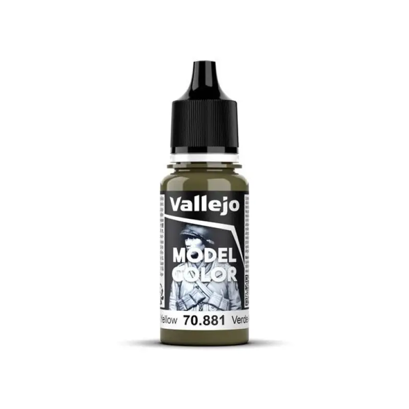 Peinture acrylique Model Color Green Yellow 18ml - VALLEJO 70881