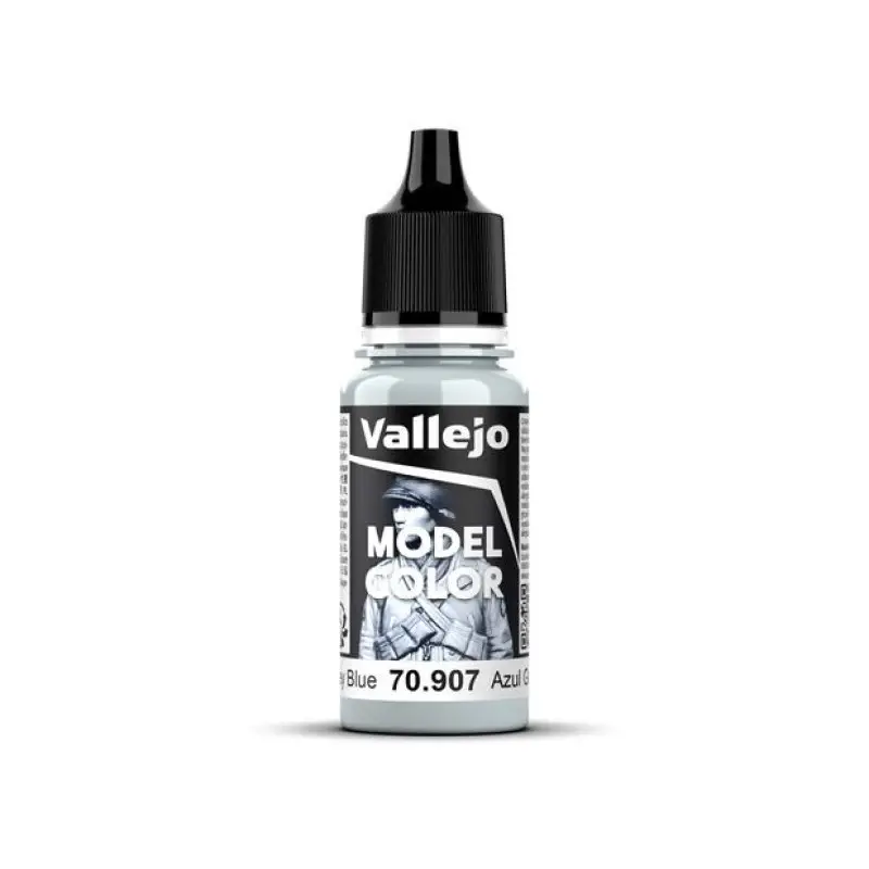 Peinture acrylique Model Color Pale Grey Blue 18ml - VALLEJO 70907